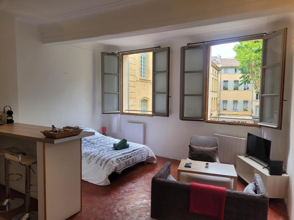 Appartement Petit Coin Provencal Elegant Et Central à Aix-en-Provence Extérieur photo
